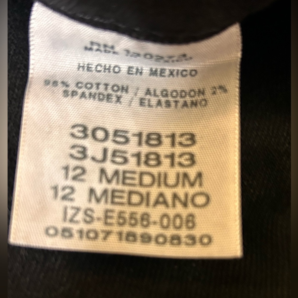 Women’s Lee relaxed fit STRAIGHT LEG Size 12 Medium jeans, , Black - Picture 5 of 6